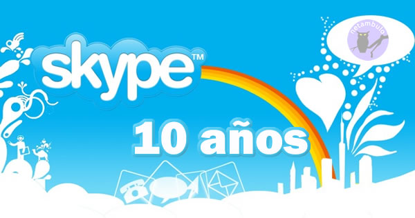 Skype cumple 10 años creando conversación por Internet skype-10-aniversario