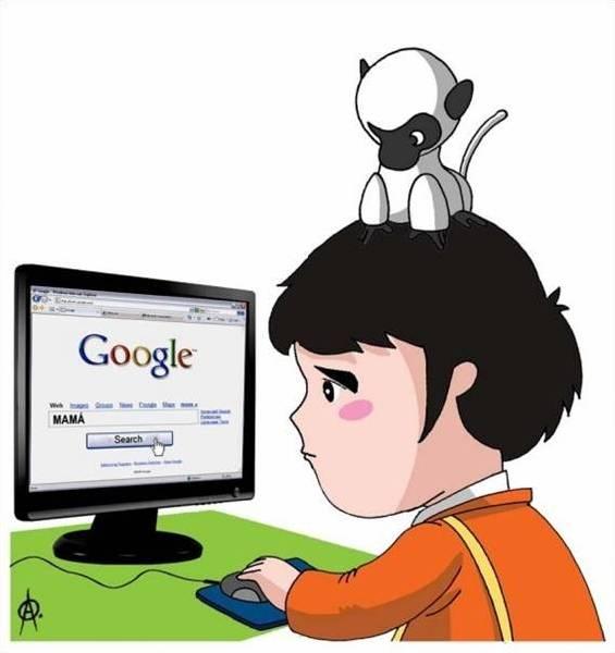 Ríete de las Redes Sociales chiste-marco-google