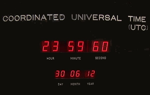 Hoy el día durará un segundo más segundo-intercalar