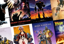 Referencias de Ready Player One al cine y videojuegos de los 80 y 90 ready player one posters cine 80