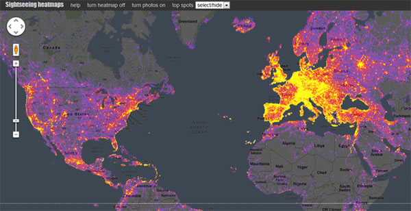 Sightsmap: Mapa de los lugares más fotografiados del mundo Sightsmap-lugares-mas-fotografiados-mundo