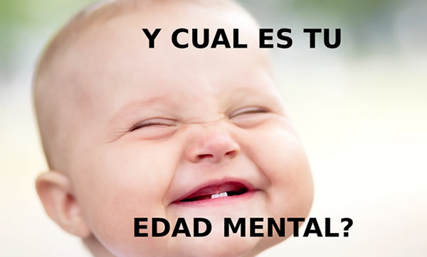 ¿Cuál es tu edad mental? (test) edad-mental