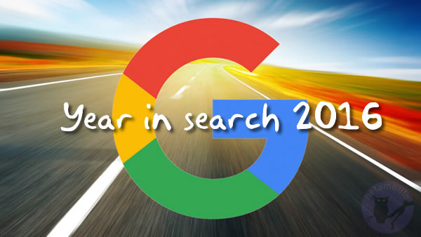 Lo más buscado en Google en 2016 Lo más buscado en Google en 2016
