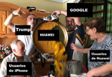 El caso Google – Huawei resumido en un meme