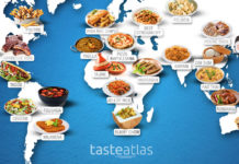 Mapa mundial interactivo de los platos más típicos de cada país Mapa interactivo de los platos más típicos de cada país